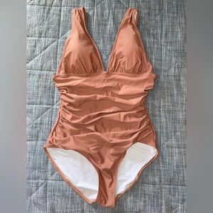 Rose one piece swimsuit